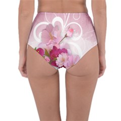 Reversible High-Waist Bikini Bottoms 