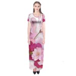 Design Art (design 19) Short Sleeve Maxi Dress