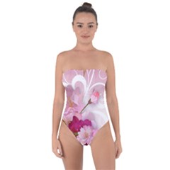 Tie Back One Piece Swimsuit 