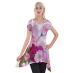 Design Art (design 19) Short Sleeve Side Drop Tunic