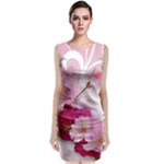 Design Art (design 19) Sleeveless Velvet Midi Dress