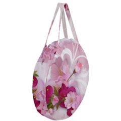 Giant Round Zipper Tote 