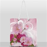 Design Art (design 19) Full Print Rope Handle Tote (Large)