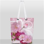 Design Art (design 19) Full Print Rope Handle Tote (Small)