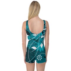 One Piece Boyleg Swimsuit 