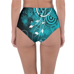 Reversible High-Waist Bikini Bottoms 