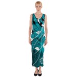 Design Art (design 15) Fitted Maxi Dress