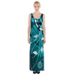 Design Art (design 15) Maxi Thigh Split Dress