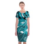 Design Art (design 15) Classic Short Sleeve Midi Dress