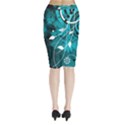 Midi Wrap Pencil Skirt 