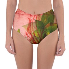 Reversible High-Waist Bikini Bottoms 