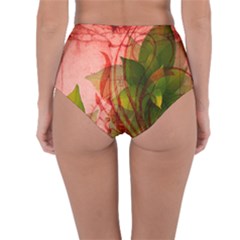 Reversible High-Waist Bikini Bottoms 