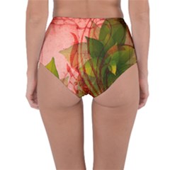 Reversible High-Waist Bikini Bottoms 