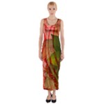 Design Art (design 14) Fitted Maxi Dress