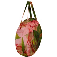 Giant Round Zipper Tote 