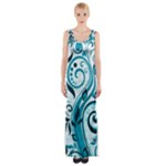 Design Art (design 13) Maxi Thigh Split Dress