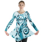 Design Art (design 13) Long Sleeve Tunic 