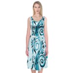 Design Art (design 13) Midi Sleeveless Dress