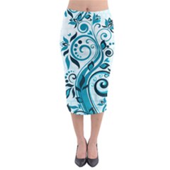 Midi Pencil Skirt 