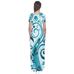 Short Sleeve Maxi Dress 