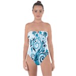 Design Art (design 13) Tie Back One Piece Swimsuit