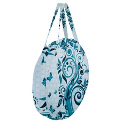 Giant Round Zipper Tote 