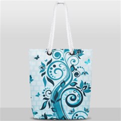 Full Print Rope Handle Tote (Small) 