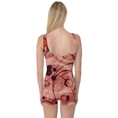 One Piece Boyleg Swimsuit 