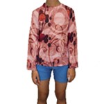 Design Art (design 10) Kids  Long Sleeve Swimwear