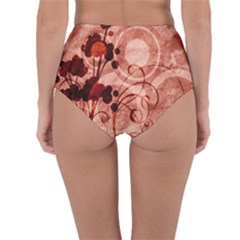 Reversible High-Waist Bikini Bottoms 