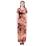 Design Art (design 10) Short Sleeve Maxi Dress