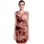 Design Art (design 10) Sleeveless Velvet Midi Dress