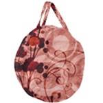 Design Art (design 10) Giant Round Zipper Tote