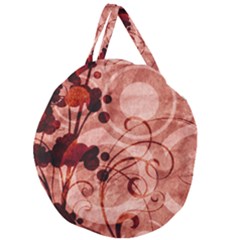 Giant Round Zipper Tote 