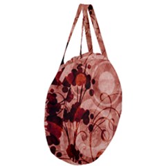 Giant Round Zipper Tote 