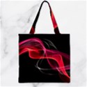 Zipper Grocery Tote Bag 