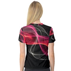 V-Neck Sport Mesh T-Shirt 