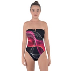 Tie Back One Piece Swimsuit 