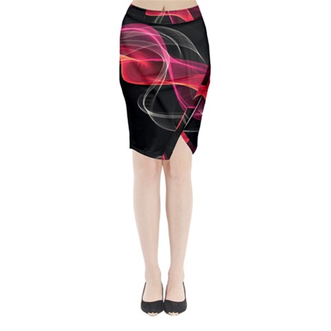 Design Art (design 8) Midi Wrap Pencil Skirt from ArtsNow.com