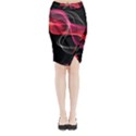 Midi Wrap Pencil Skirt 