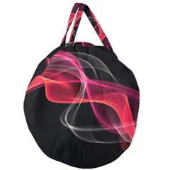 Giant Round Zipper Tote 