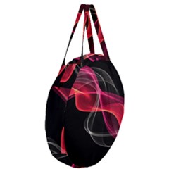 Giant Round Zipper Tote 