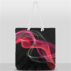 Full Print Rope Handle Tote (Large) 