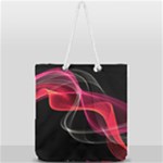 Design Art (design 8) Full Print Rope Handle Tote (Large)