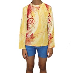 Kids  Long Sleeve Swimwear 