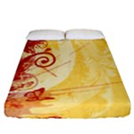 Design Art (design 6) Fitted Sheet (California King Size)