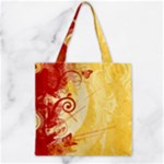 Design Art (design 6) Zipper Grocery Tote Bag