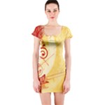 Design Art (design 6) Short Sleeve Bodycon Dress