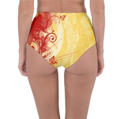 Reversible High-Waist Bikini Bottoms 