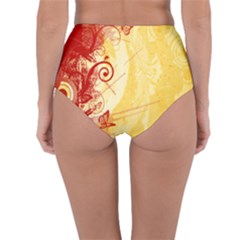 Reversible High-Waist Bikini Bottoms 